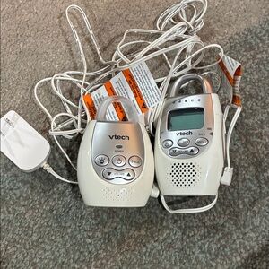 VTech White Two-Way Radio Set